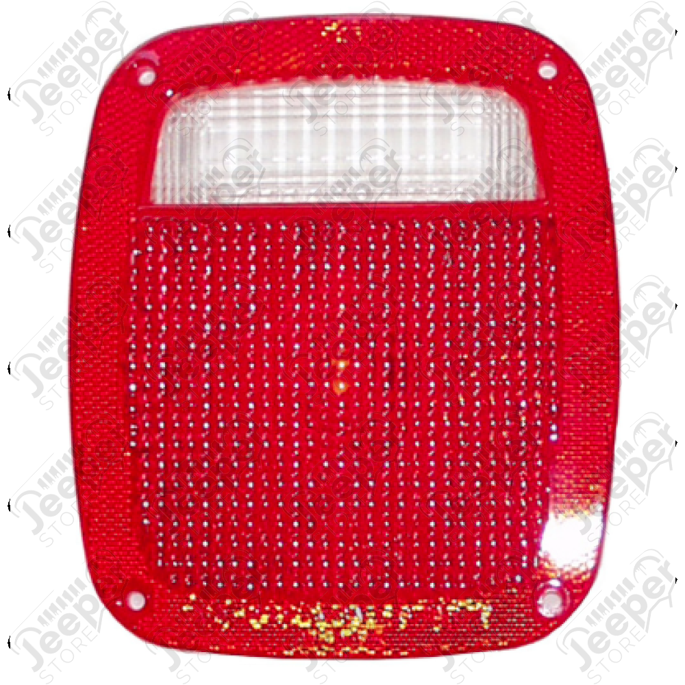 Cabochon de feu arrière version US pour Jeep CJ5, CJ7, CJ8 et Wrangler YJ, TJ - J8129642 / 8129642