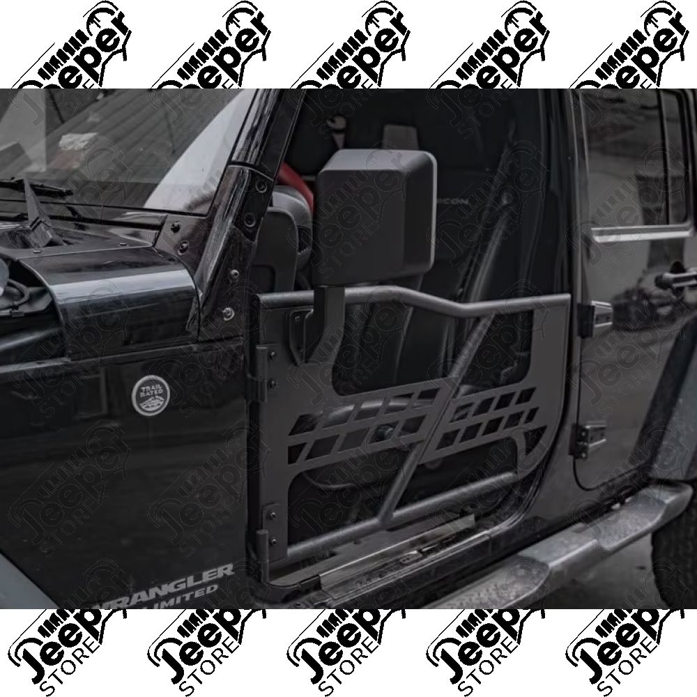 Kit de 2 rétroviseurs noir pour Jeep Wrangler JK, JL, Gladiator JT