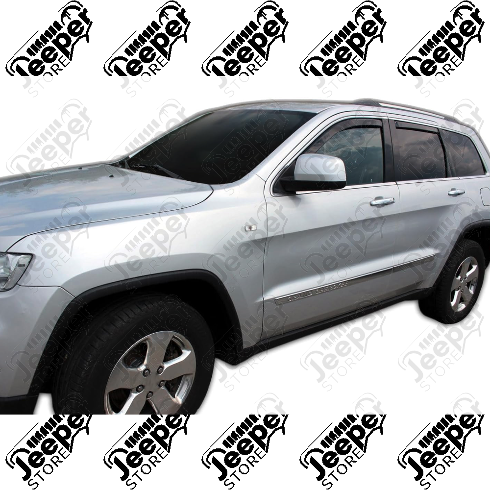 Kit de 4 déflecteurs de vitres pour Jeep Grand Cherokee WL, WK2