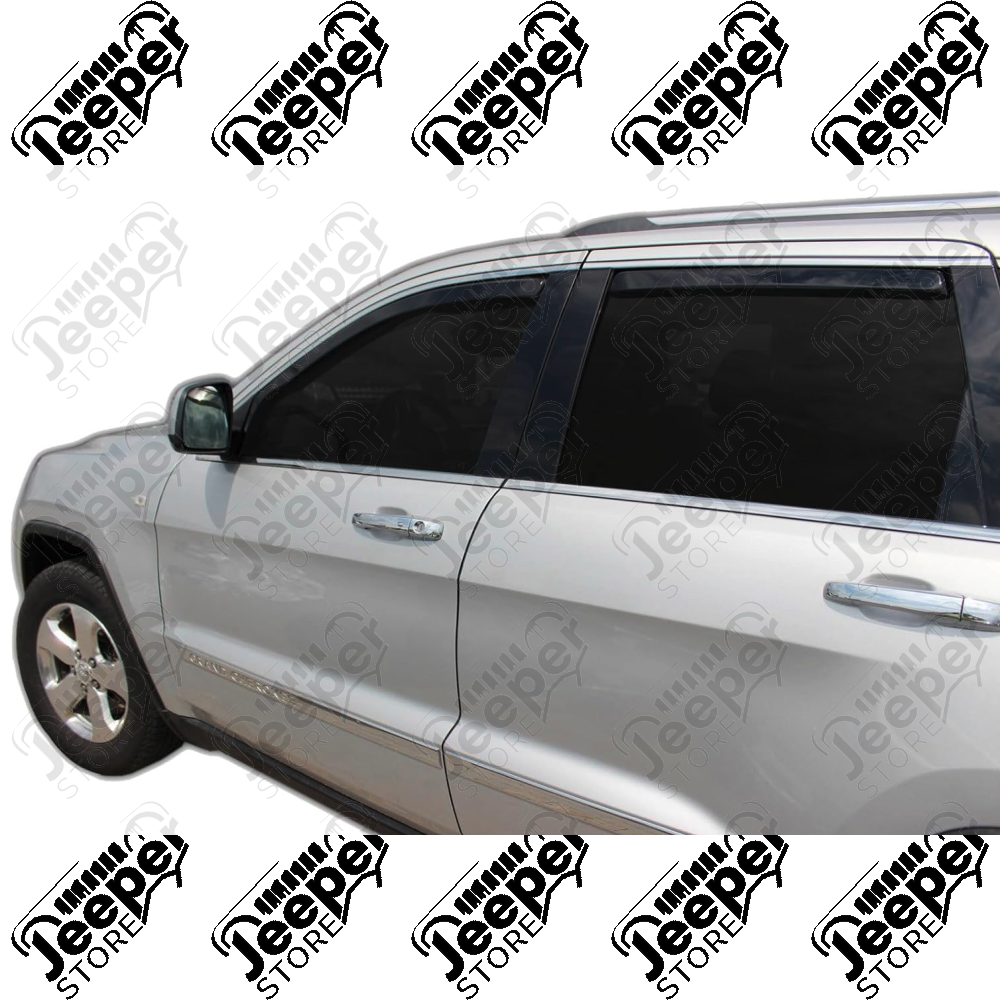 Kit de 4 déflecteurs de vitres pour Jeep Grand Cherokee WL, WK2