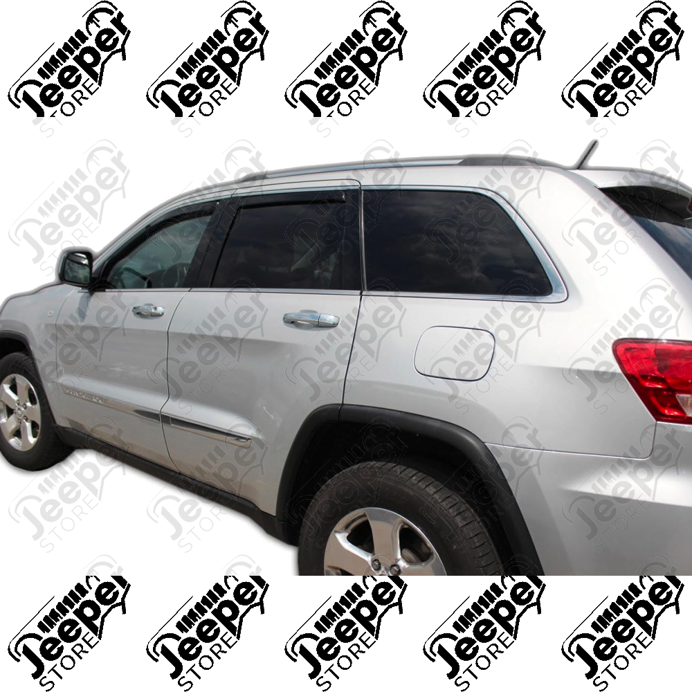 Kit de 4 déflecteurs de vitres pour Jeep Grand Cherokee WL, WK2