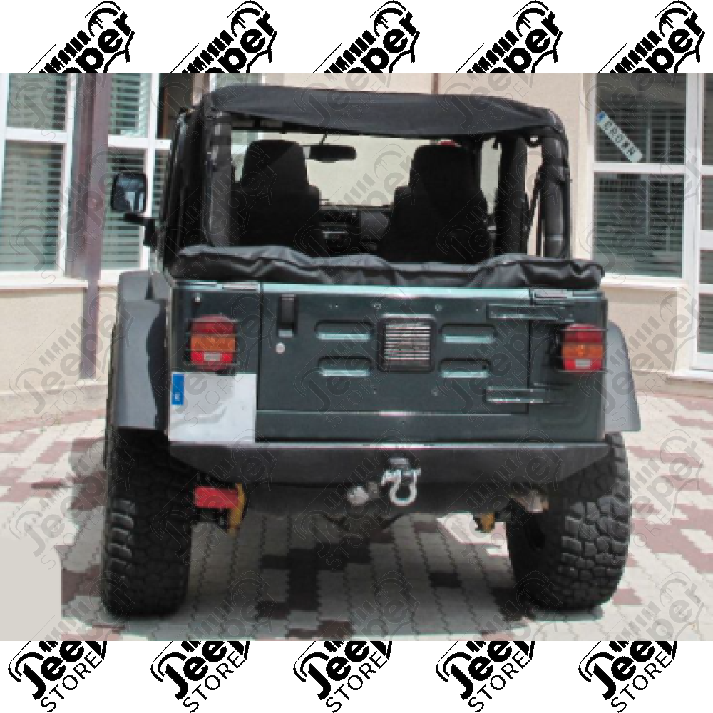 Kit de 4 élargisseurs d'ailes large +17cm en plastique pour Jeep Wrangler TJ - 55254918K7 / CR-55254918K7 / 1406.24
