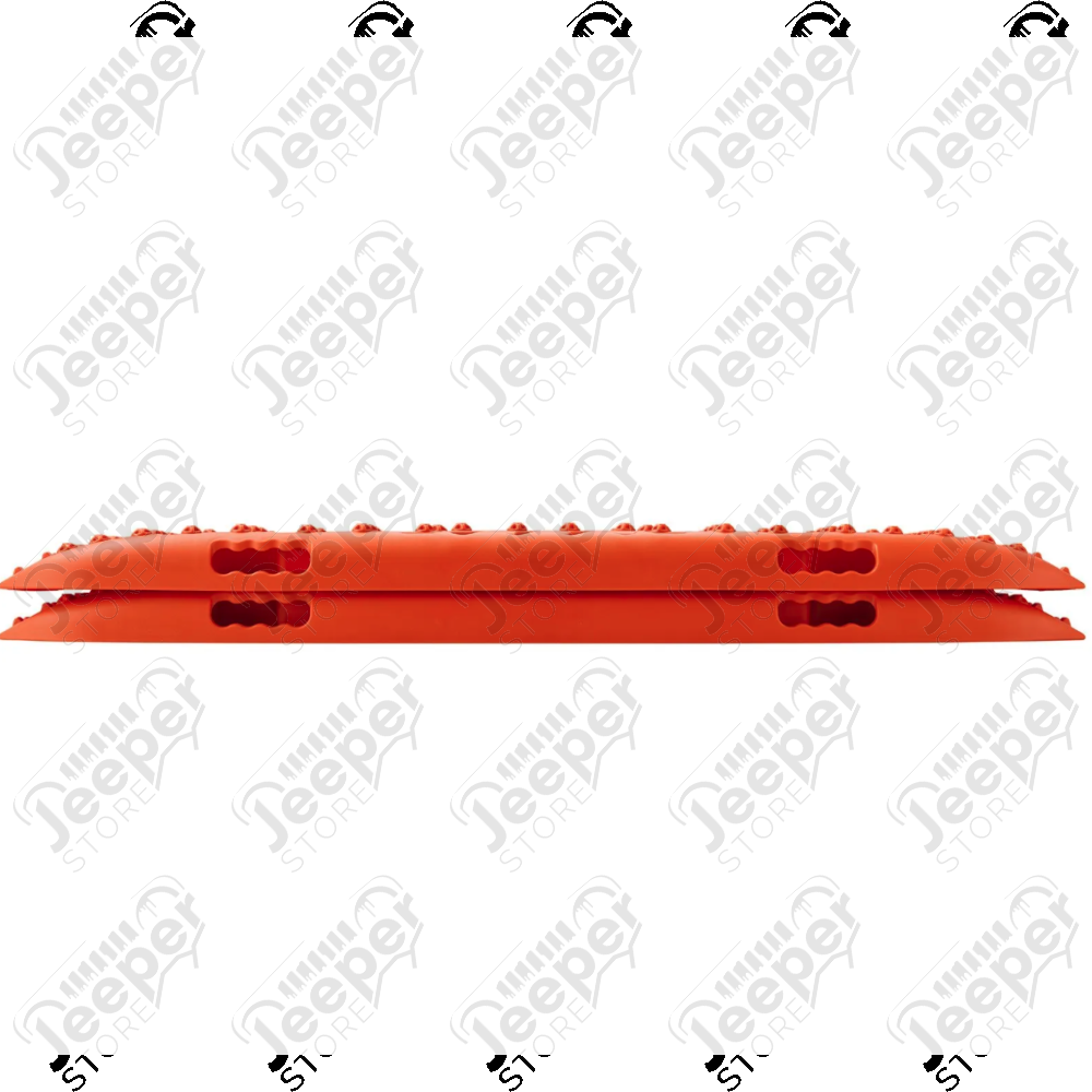 Kit de 2 plaques de désensablage (couleur orange) longueur: 1,04m pour 4x4 Jeep