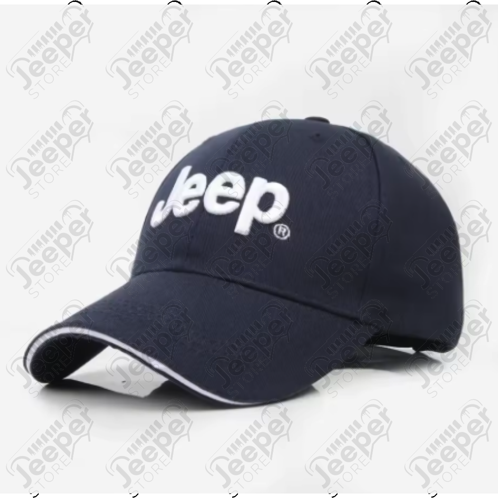 Casquette Jeep bleu nuit - Ecriture Jeep 
