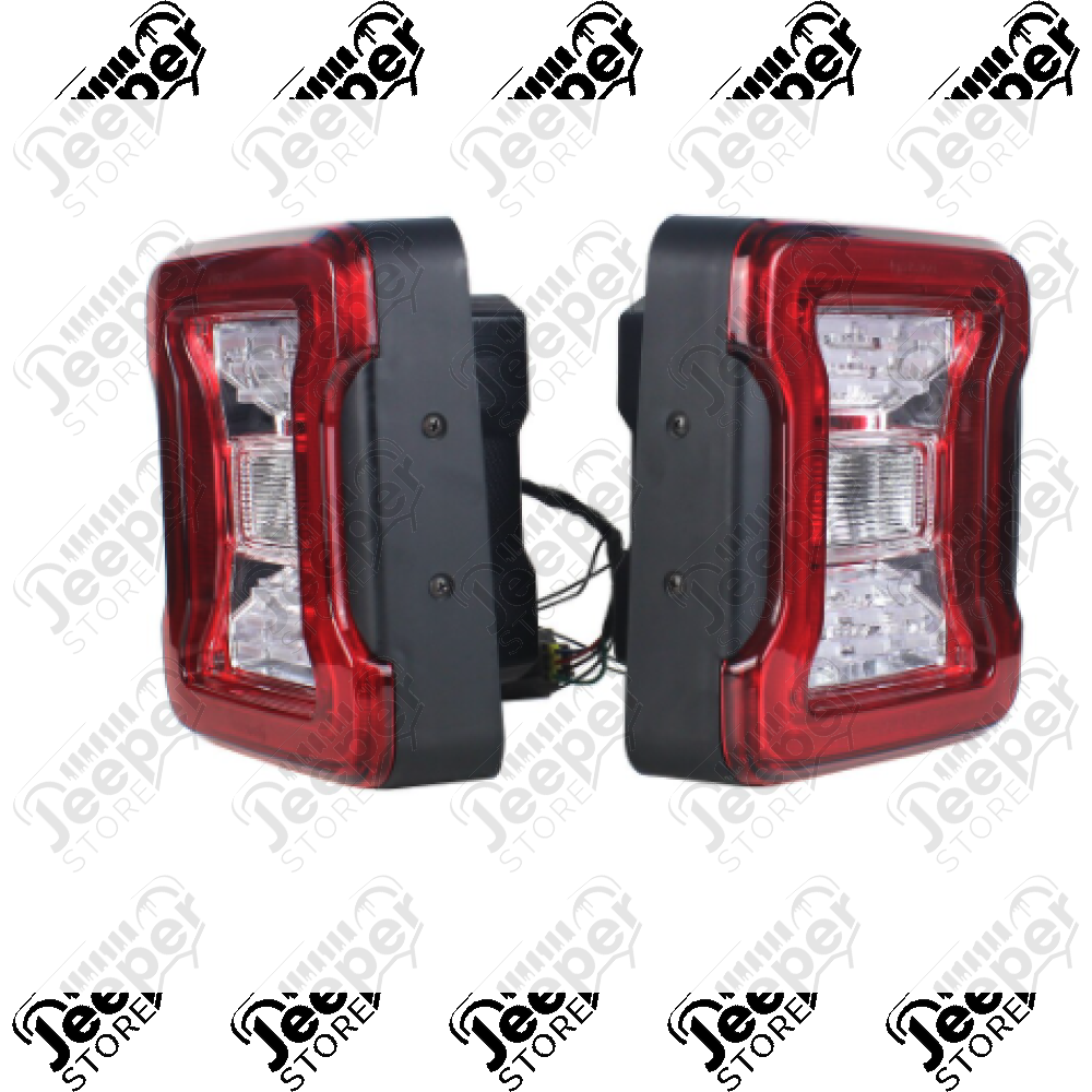 Kit de feux arrière LED (type Wrangler JL) pour Jeep Wrangler JK