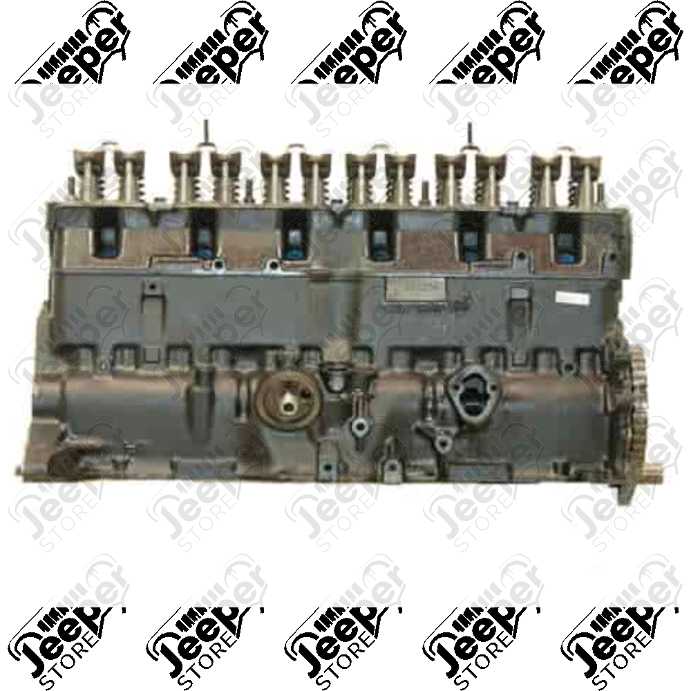Moteur complet neuf nu 4.2L 258cui Jeep CJ7, J10