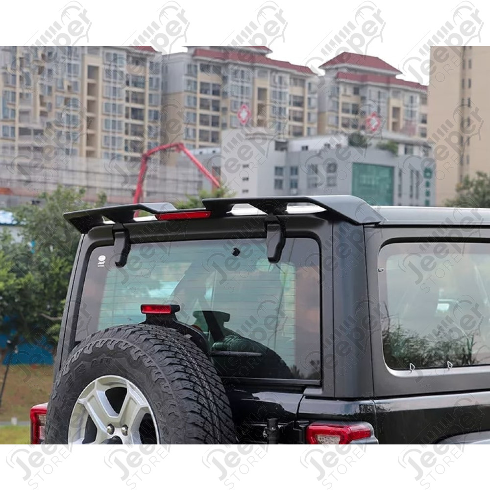 Spoiler arrière avec feu intégré pour Jeep Wrangler JK