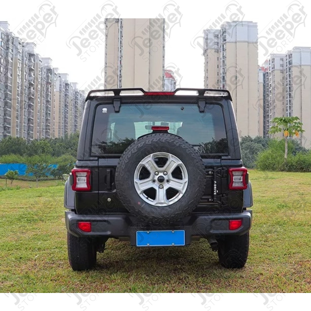 Spoiler arrière avec feu intégré pour Jeep Wrangler JK