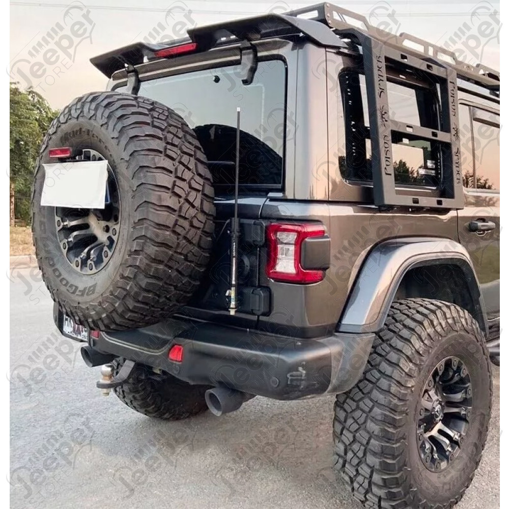 Spoiler arrière avec feu intégré pour Jeep Wrangler JK