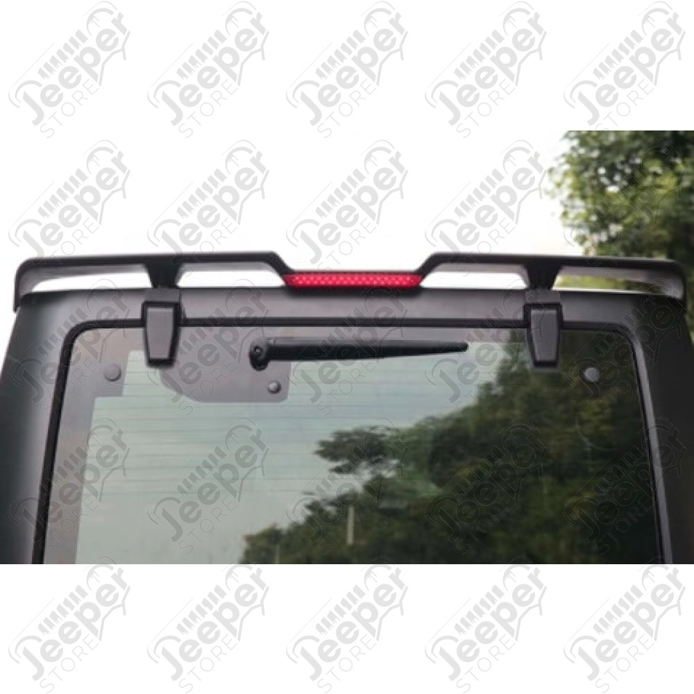 Spoiler arrière avec feu intégré pour Jeep Wrangler JK