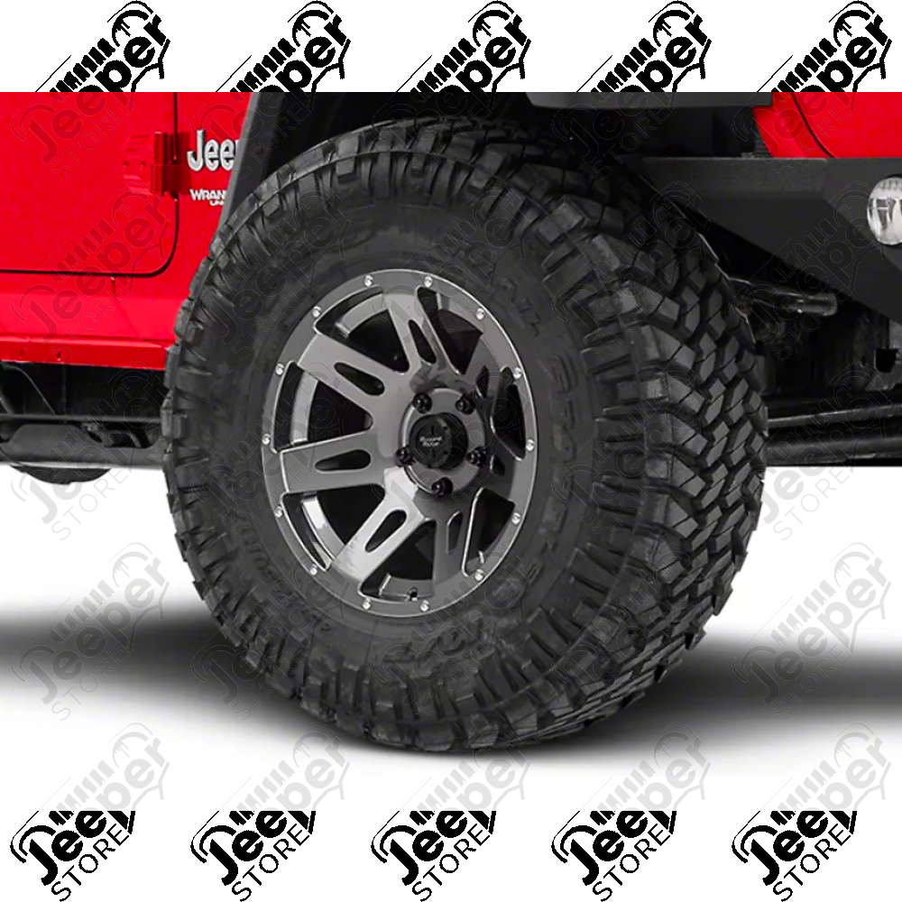Jante aluminium Rugged Ridge XHD Gun Metal 9x20 / 5x127 / ET: -15 - 15306.02 / 15306-02 / 1530602 - Jante Alu 20 pouces