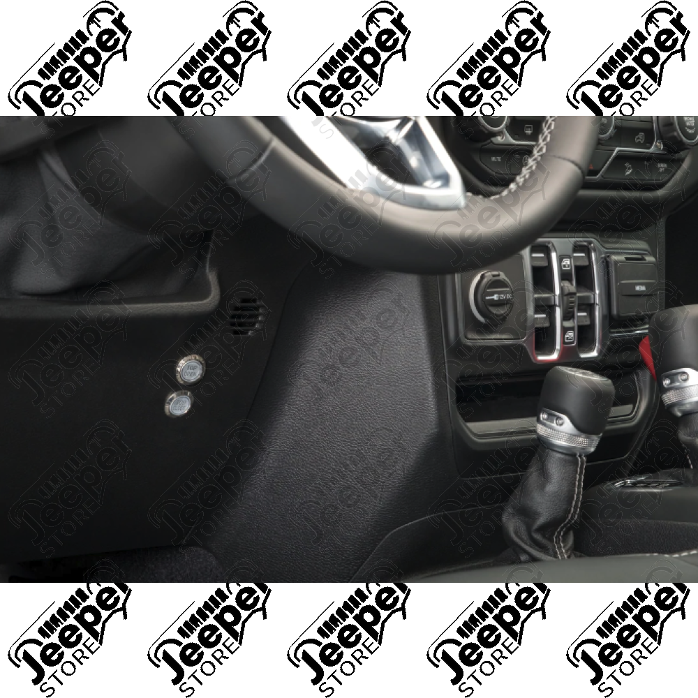 Bâche électrique Squareback by MyTop - Couleur : Navy (Bleu) - Jeep Wrangler JL Unlimited (4 portes)