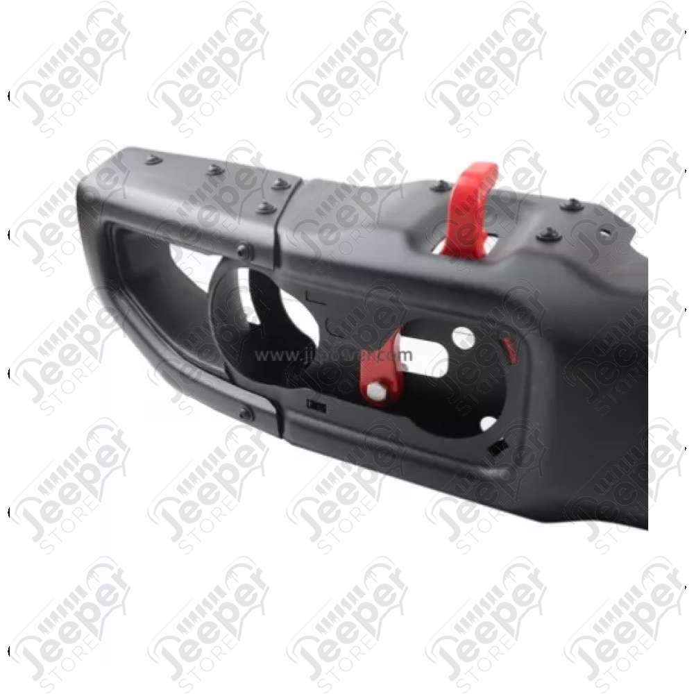 Pare chocs avant type Rubicon US avec porte treuil - Jeep Wrangler JL - H8064 / OFJLFBS014 + OFJLSB314H / OFJLFBS014B / JP-JL100