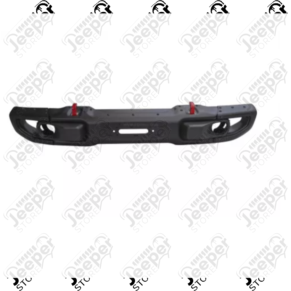Pare chocs avant type Rubicon US avec porte treuil - Jeep Wrangler JL - H8064 / OFJLFBS014 + OFJLSB314H / OFJLFBS014B / JP-JL100