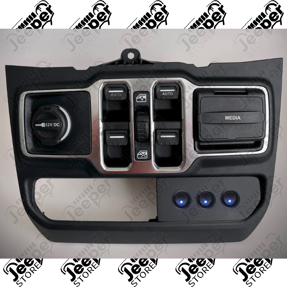 Kit de 3 boutons pour bas de tableau de bord - Jeep Wrangler JL