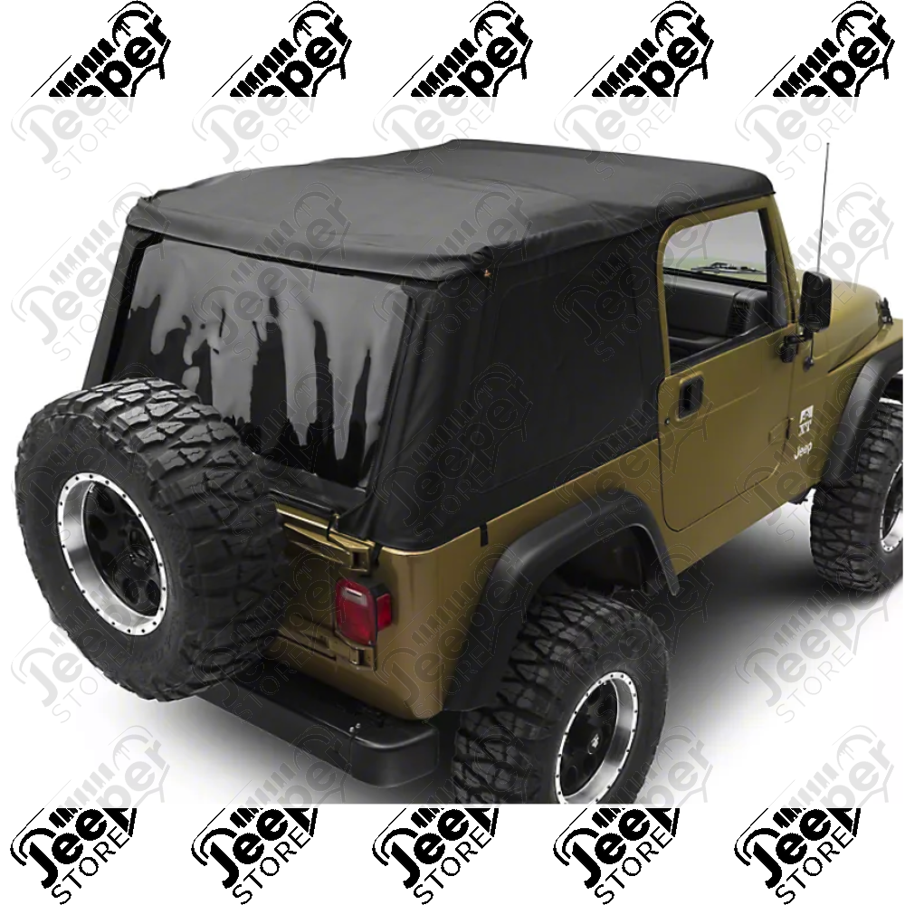 Bâche complète "Voyager" - Couleur : Black Diamond - Jeep Wrangler TJ - 13860.23