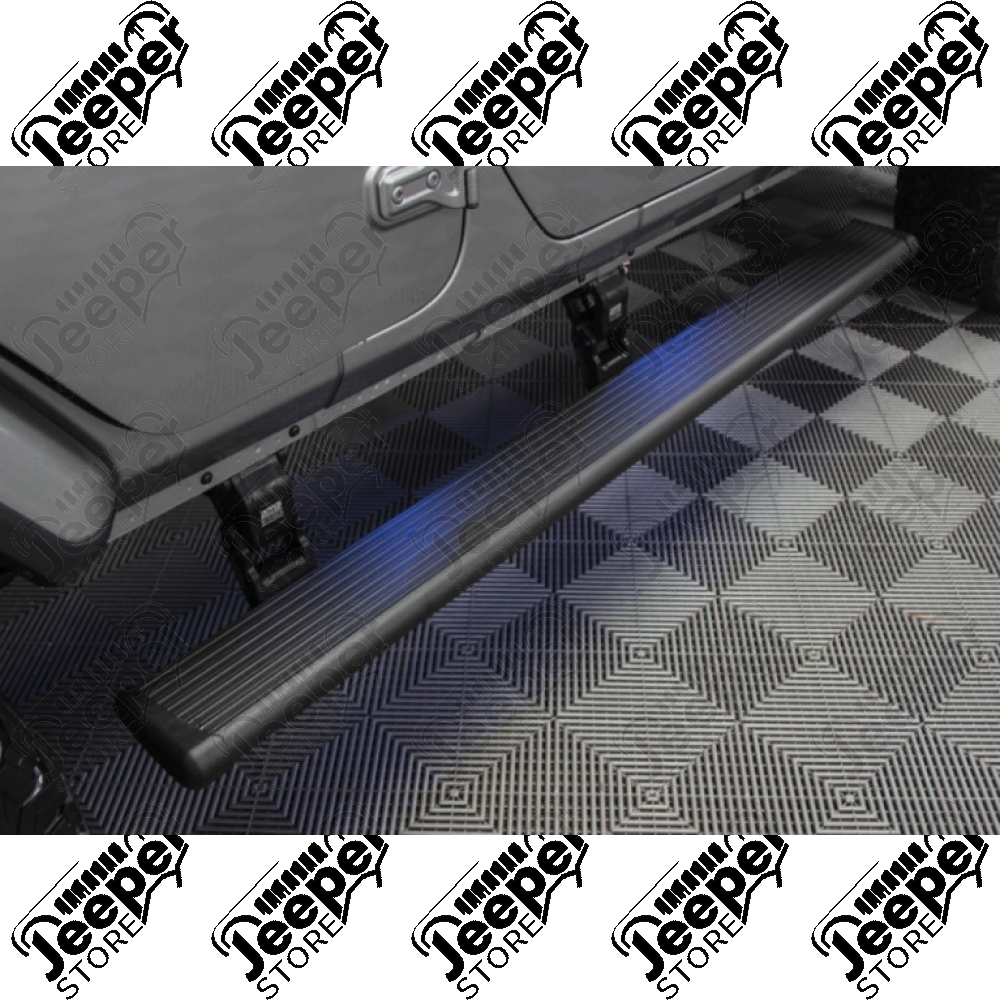 Kit marchepieds électriques avec plateaux AMP Research - Jeep Wrangler JL Unlimited (4 portes) - 75132-01A