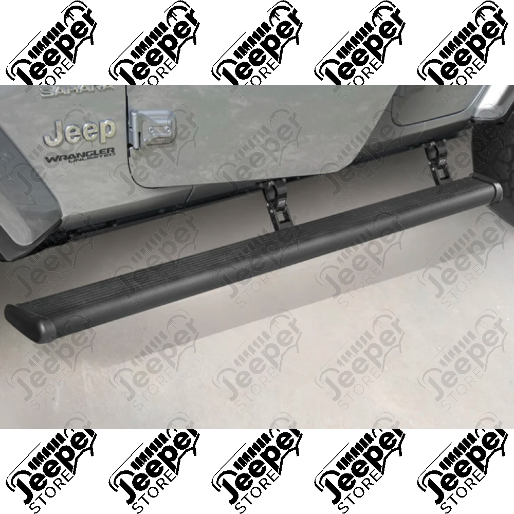 Kit marchepieds électriques avec plateaux AMP Research - Jeep Wrangler JL Unlimited (4 portes) - 75132-01A