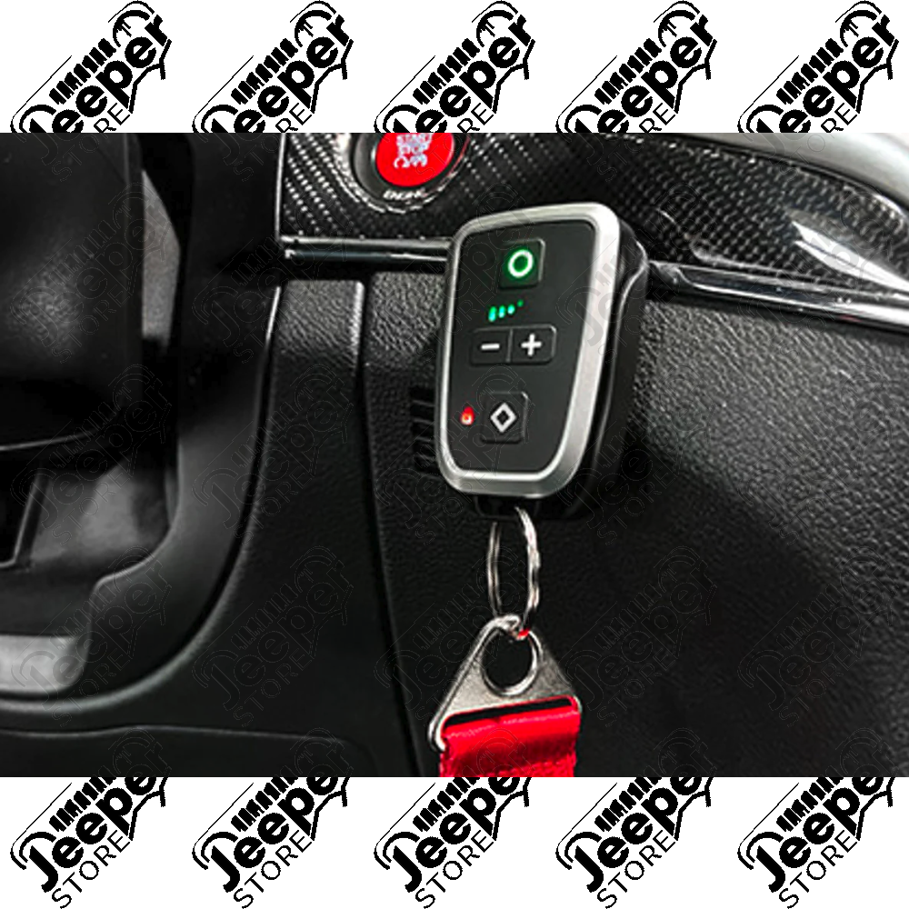 Boitier Additionnel Pedal Booster by PEDALBOX PRO pour Jeep Wrangler JL 4xe, essence ou diesel