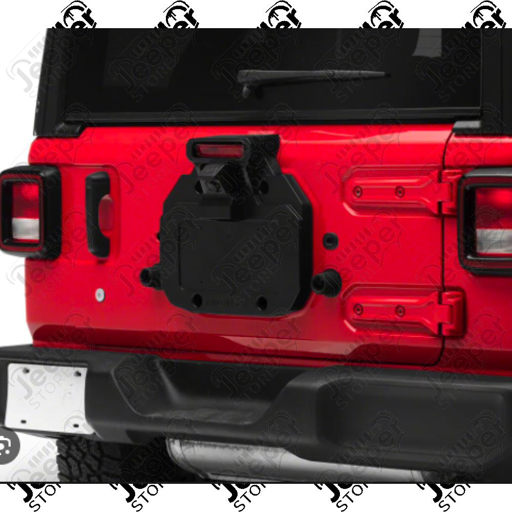 Support de plaque et caméra pour suppression roue de secours pour Jeep Wrangler JL - 4838500