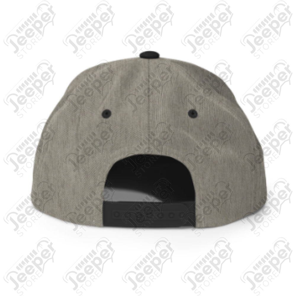 Casquette plate JEEP 1941, grise et noir