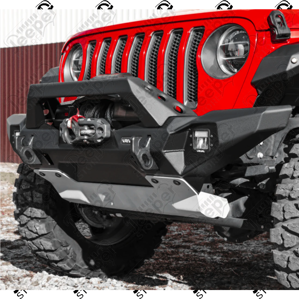 Pare chocs avant en aluminium RIVAL Long (Complet) - Jeep Gladiator JT- 1540.39RI-C-JT / RIV-2D.2701.2-NL / 2D.2701.2-NL / RI2D.2701.2-NL / RIV2D.2701.2-NL / RI2D.2701.3-NL