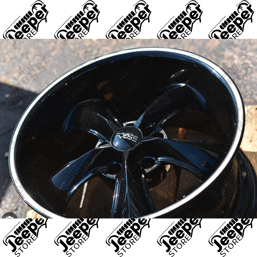 Jante aluminium Foose F104 LEgend Noir 9x18 / 5x114.3 / ET: +7 / CB: 72.56 - F10418906552