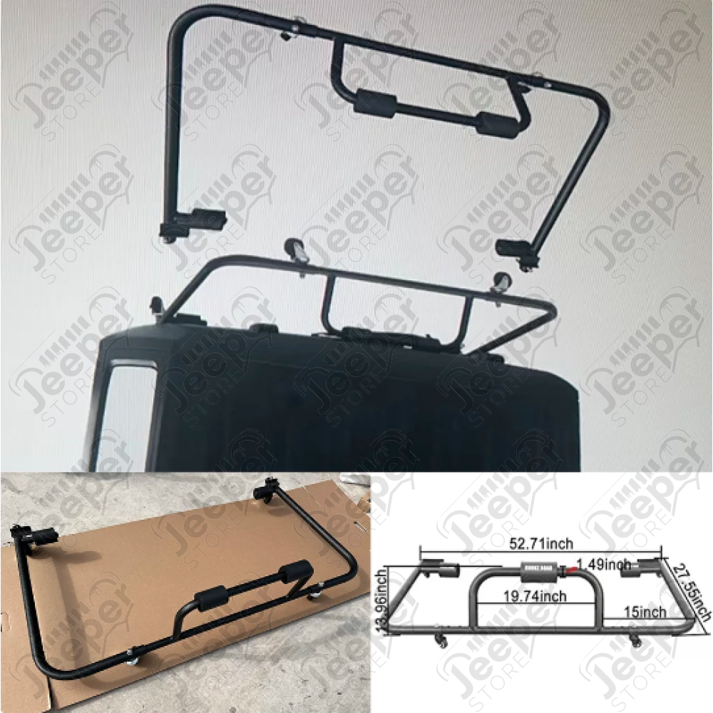 Kit chariots pour stockage hard-top - Jeep Wrangler JK et Wrangler JL - 42805-01