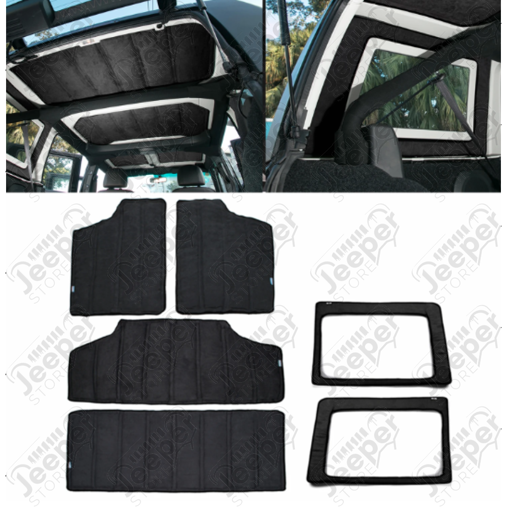 Kit d'isolation thermique pour hardtop de Jeep Wrangler JK Unlimited (4 portes)
