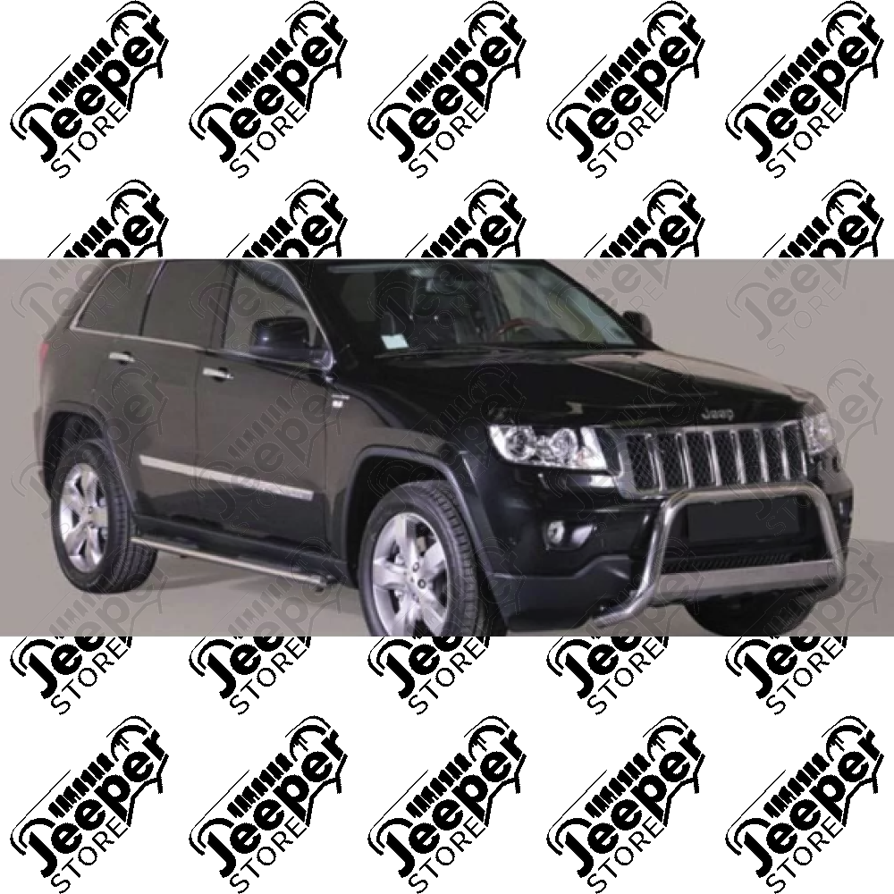 Pare buffles acier inox homologué pour Jeep Grand Cherokee WK2 - JG.EC/MED/288/IX