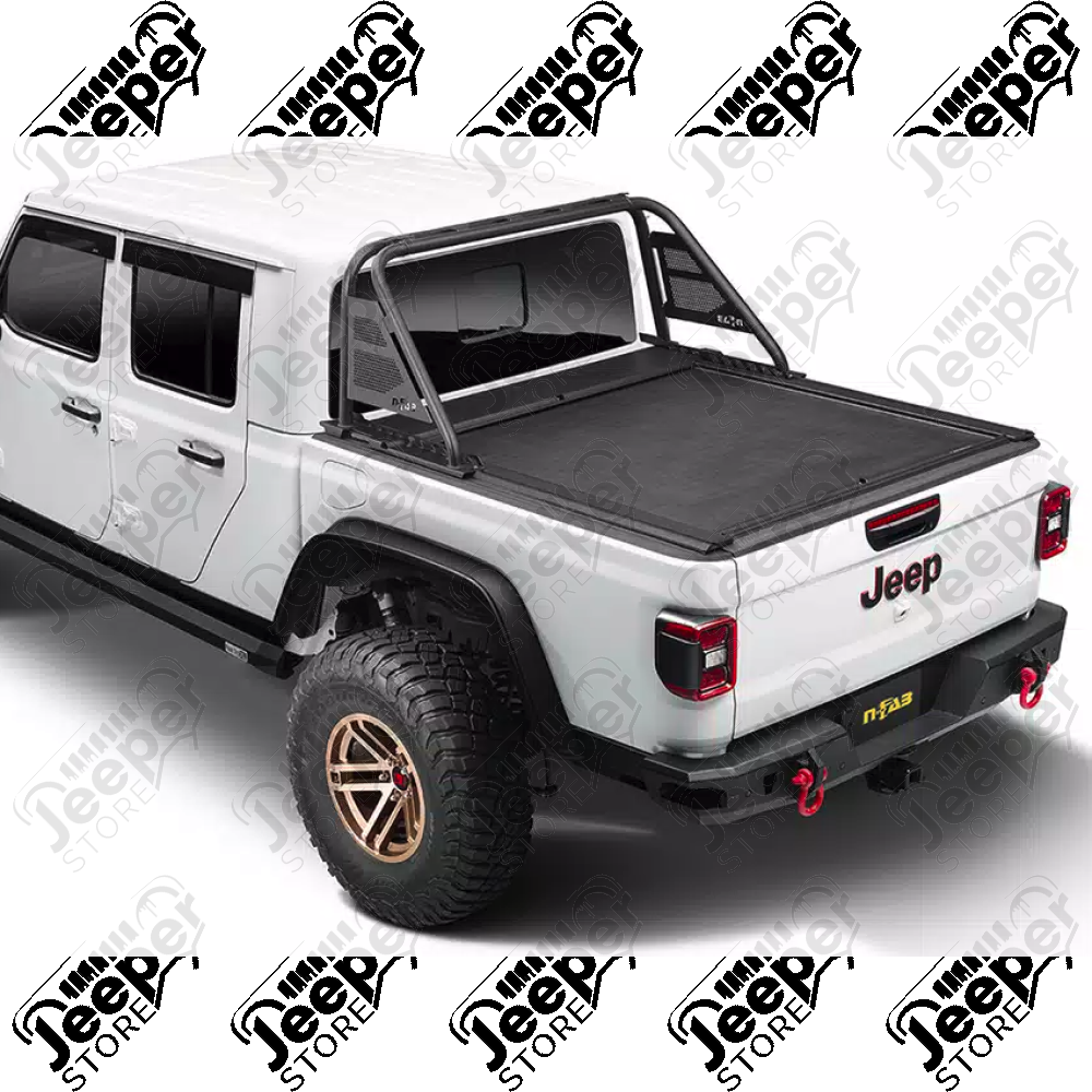 Couvre benne rétractable "Armis" avec rails Max Trails pour Jeep Gladiator JT - 13550.35