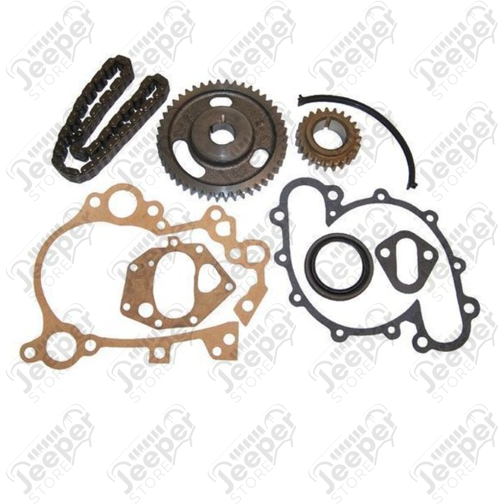  Kit chaîne de distribution moteur 4.9L (304cui), 5.9L (360cui) et 6.6L (401cui) V8 AMC pour Jeep