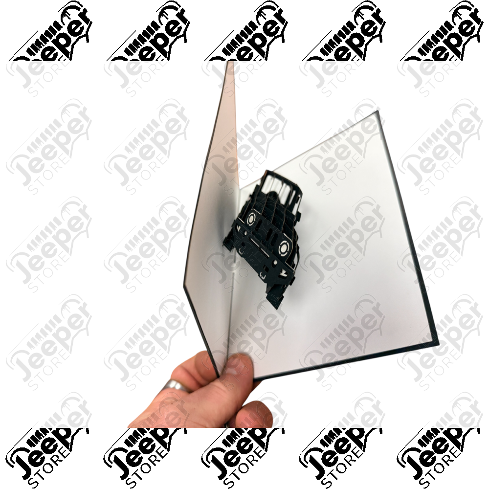 Goodies : Carte postale pop-up 3D Jeep Wrangler