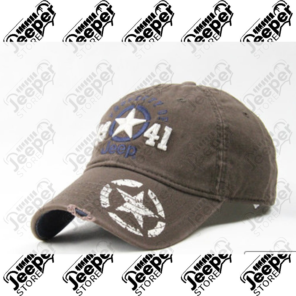 Casquette Jeep, marron/gris 1941