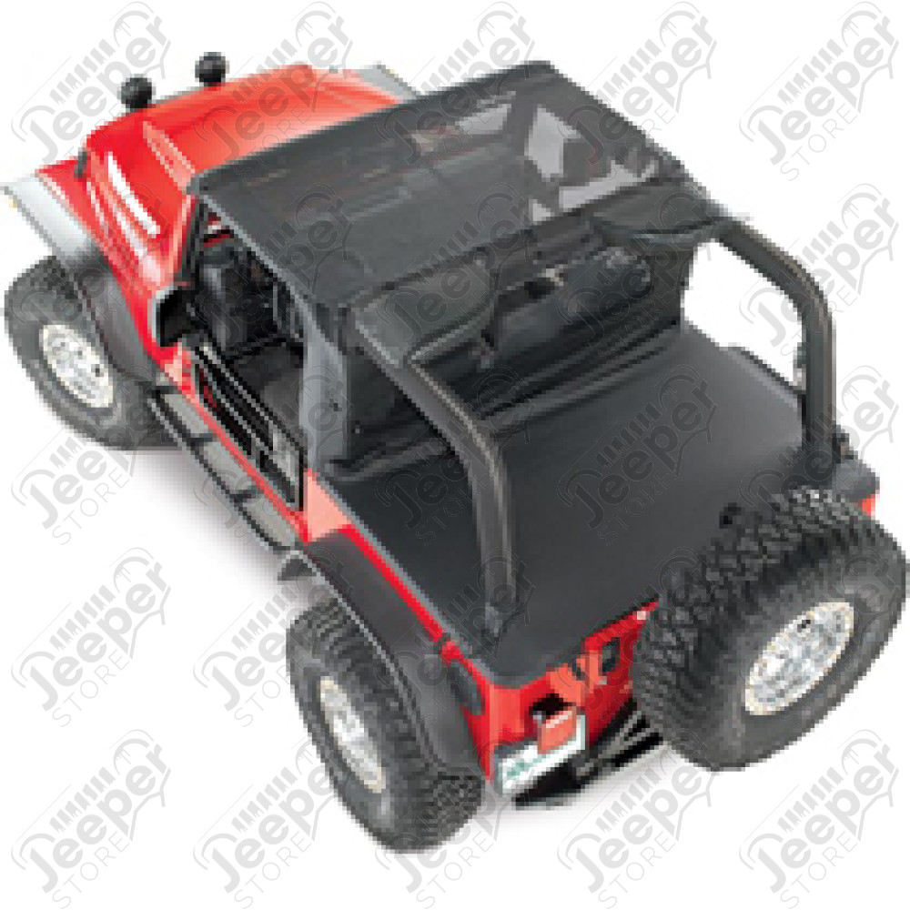 Bikini version ''Safari'' couleur: black MESH (Filet) Jeep Wrangler YJ