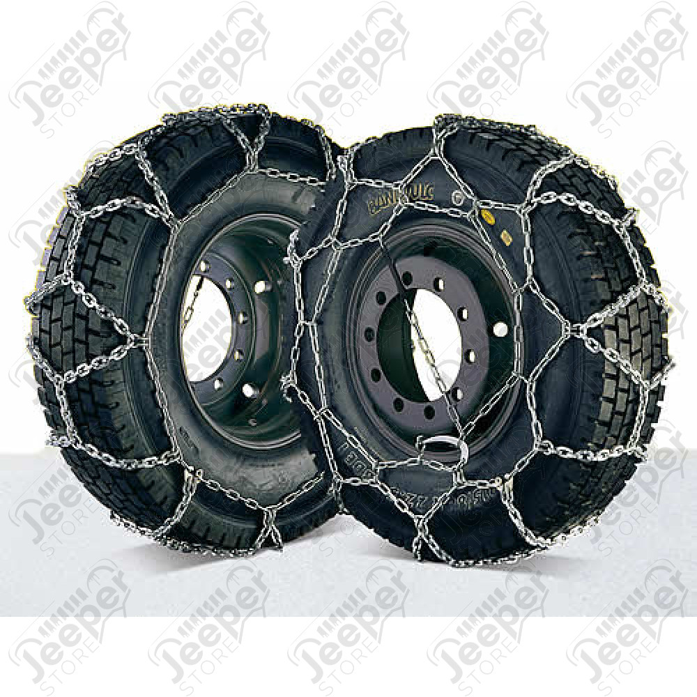 Kit de 2 chaines à pneus 35/12.50R20 Kit de 2 chaines à neige pour pneus 35/12.50R20