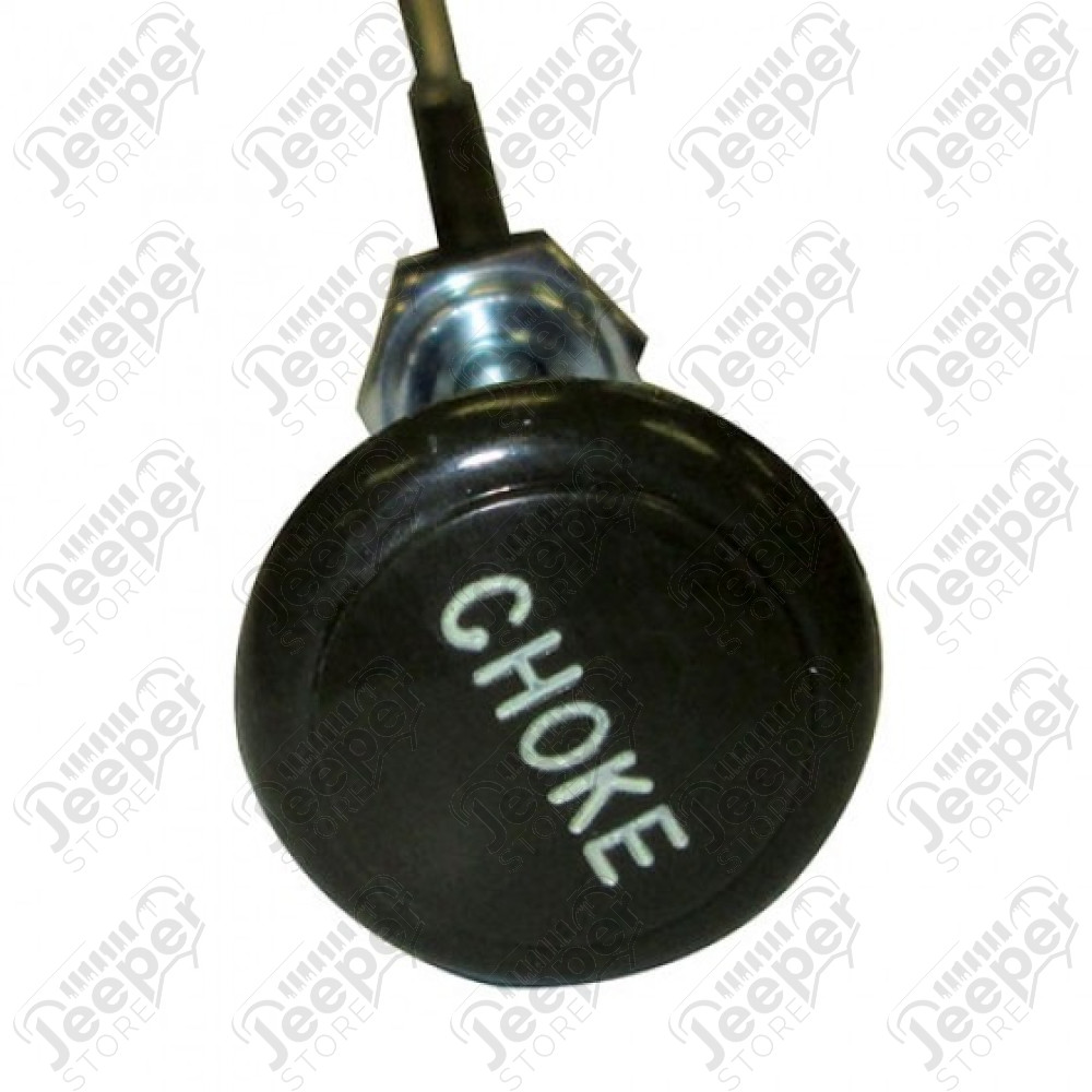 Tirette CHOKE commande manuelle de starter olive terne Jeep MB, GPW, M38, M38A1, M201, CJ2A, CJ3A