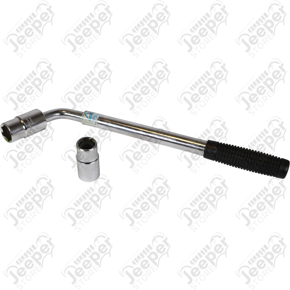 Clef démonte roue télescopique universel pour 4x4, Jeep, .. (douille 17mm, 19mm, 21mm et 23mm)