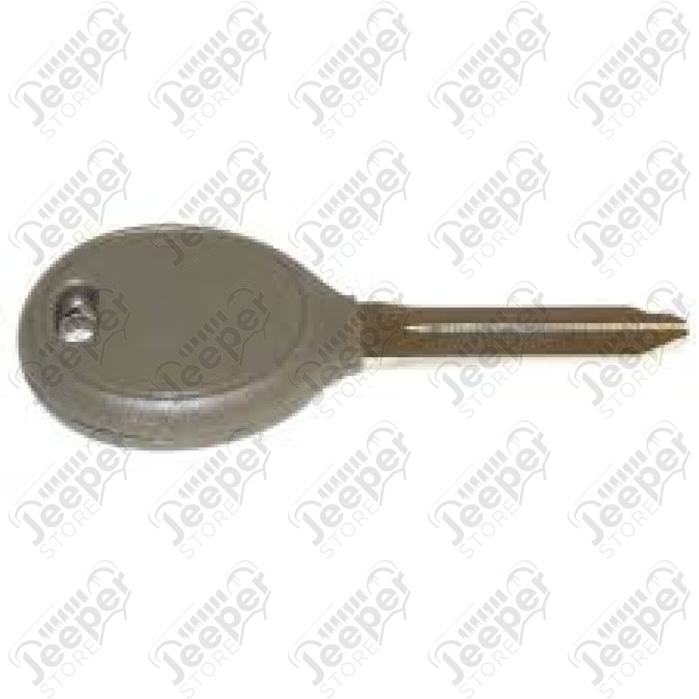 Clef "Rock" de contact et porte AVEC transpondeur - Jeep Wrangler TJ, Cherokee XJ, Liberty KJ, Grand Cherokee WJ / WG - 692958 / RT27011