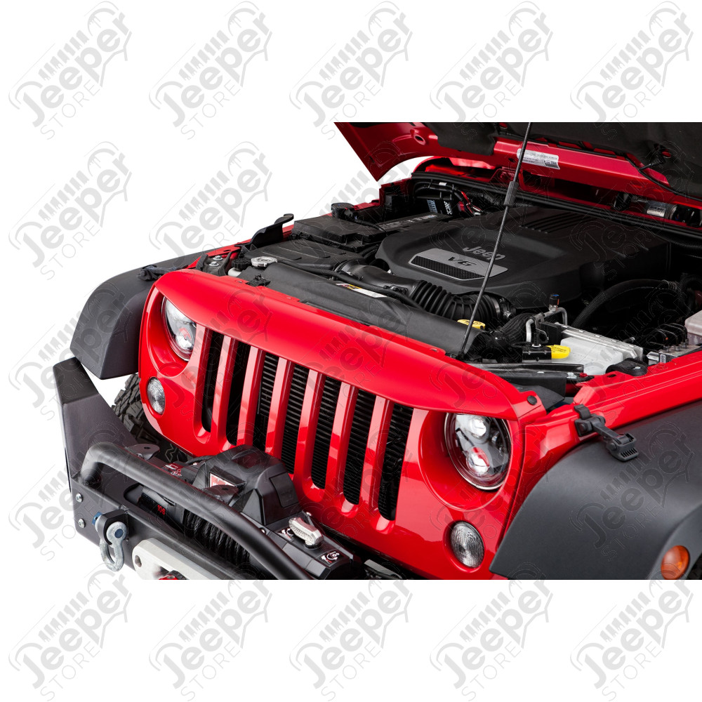 Complément de calandre (gris silver) pour Jeep Wrangler JK