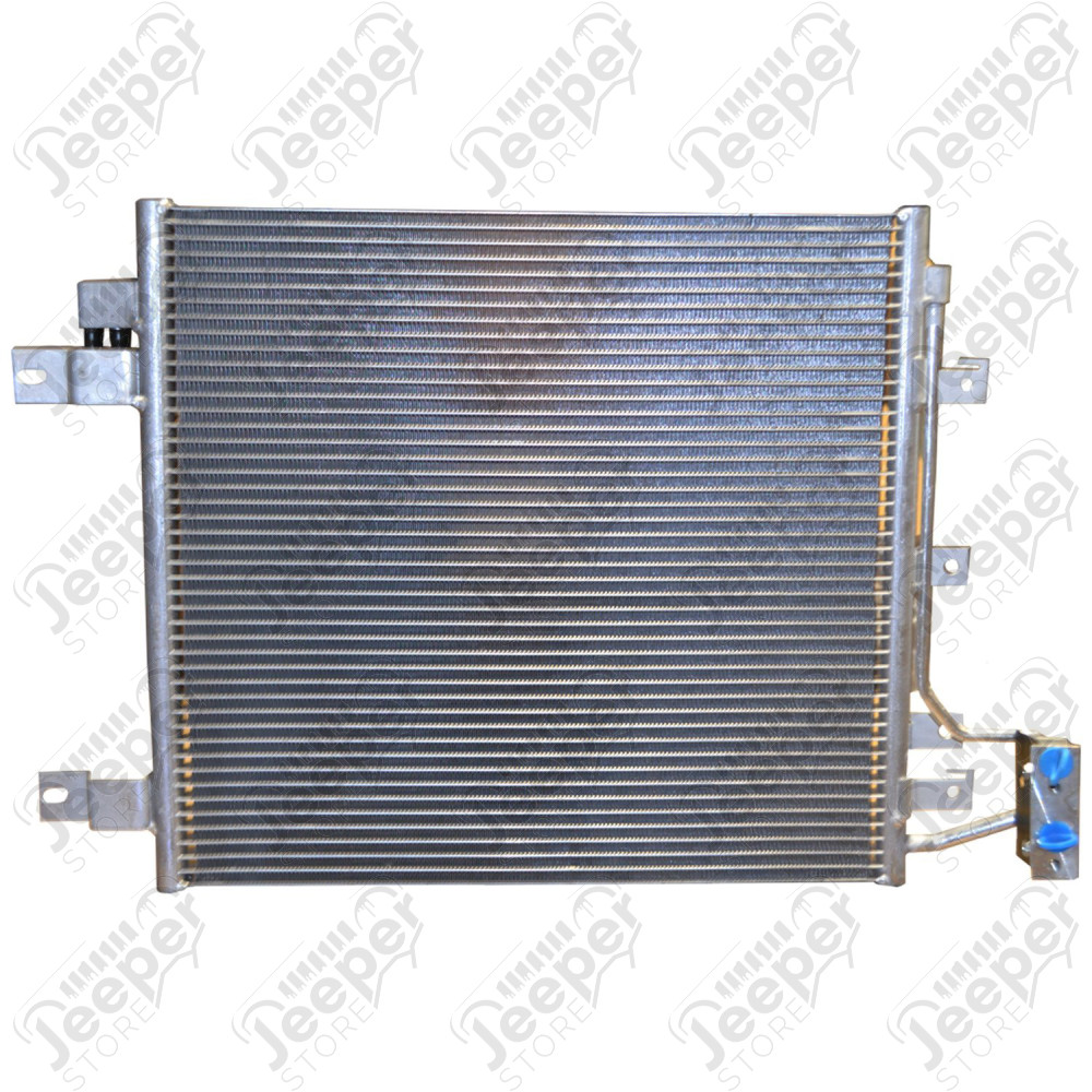 Condenseur de climatisation et radiateur huile de boite automatique 3.6L V6 essence Jeep Wrangler JK - 1141.25JS2 / 1BP01644AA / 68143891AA / 68143891 / 023-016-0017 / 522101N / 7800610 / CD331209 / KTT110673 / 43853