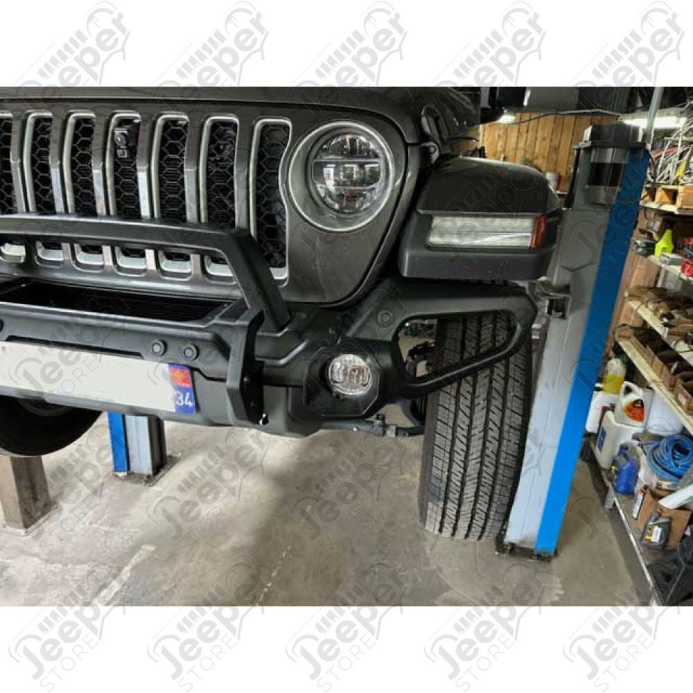 Pare chocs avant type Venator avec porte treuil pour Jeep Wrangler JL