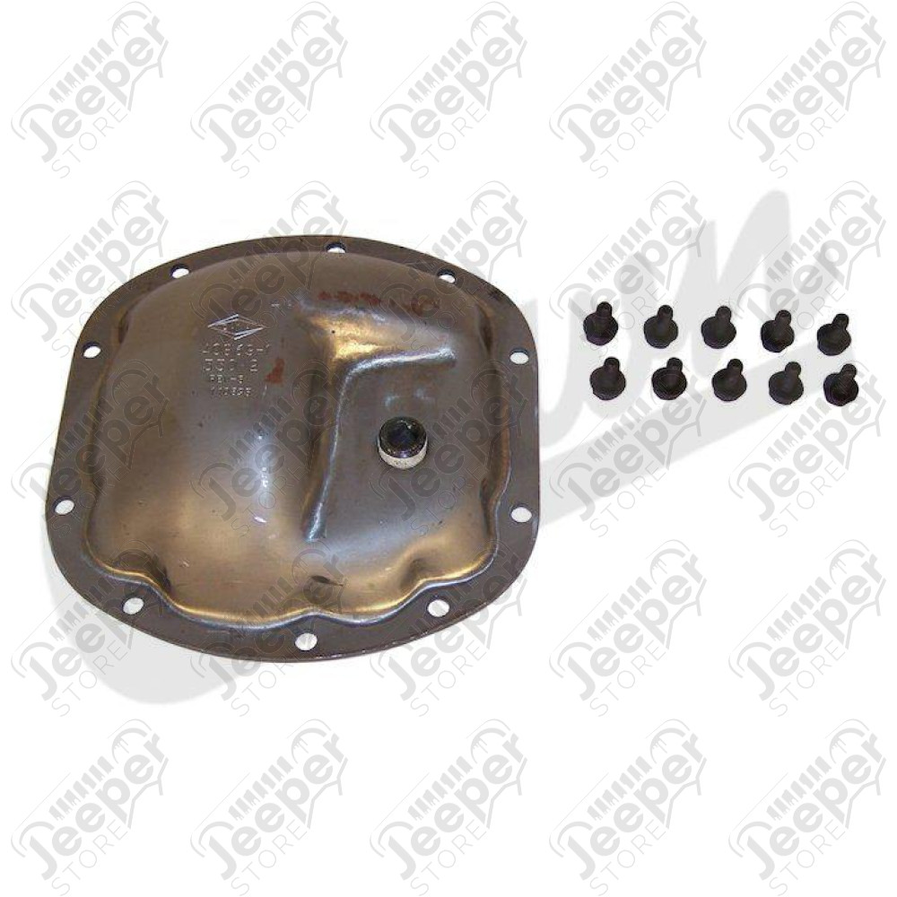 Couvercle de différentiel avant en acier Dana 30, Jeep CJ, Wrangler YJ, TJ, JK, Cherokee XJ, Grand Cherokee ZJ, ZG, WJ, WG