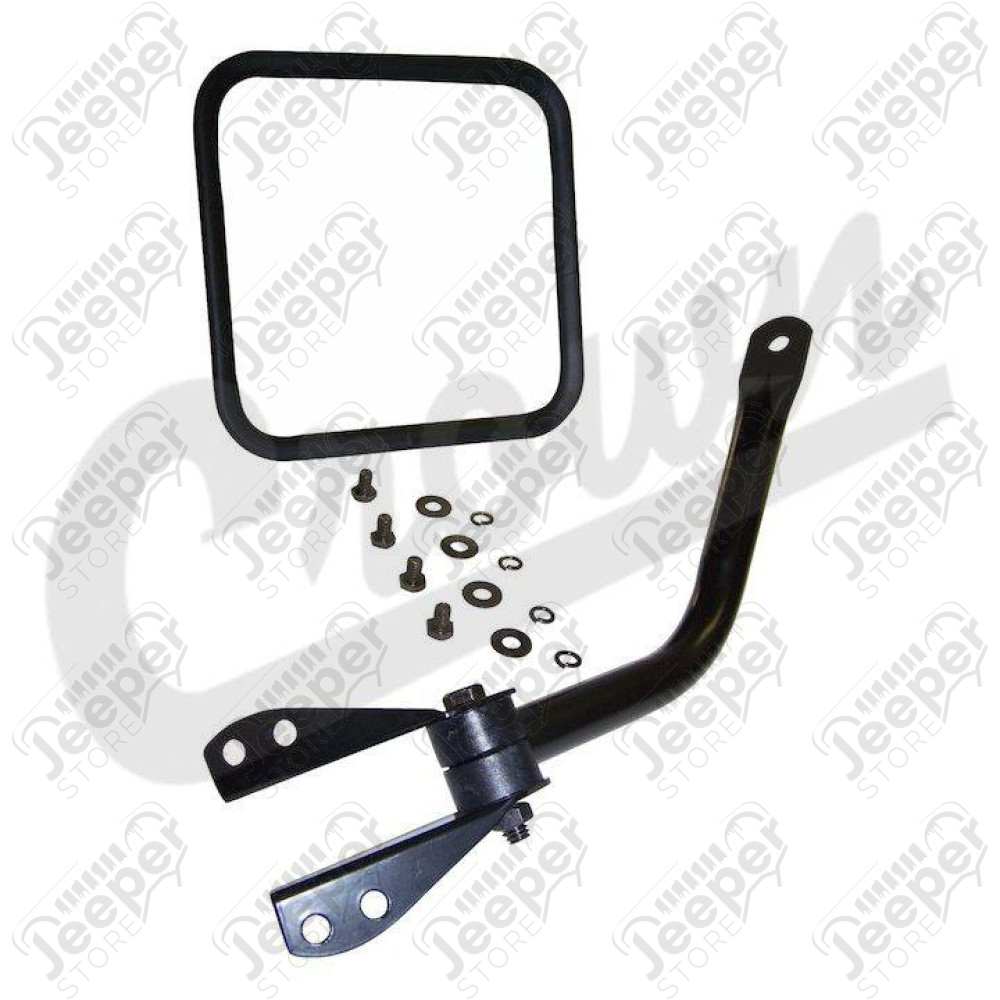 Mirror and Arm (Black-Right)