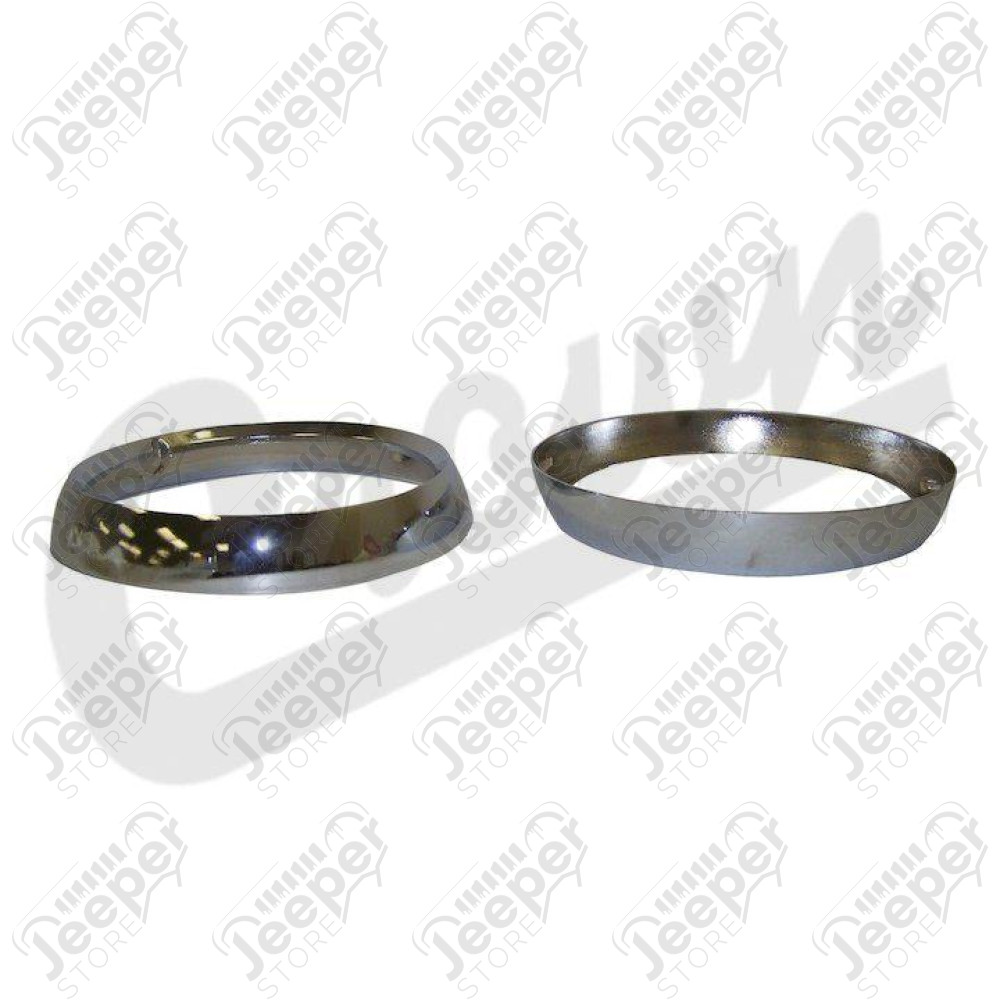 Headlamp Bezel Set (Chrome)