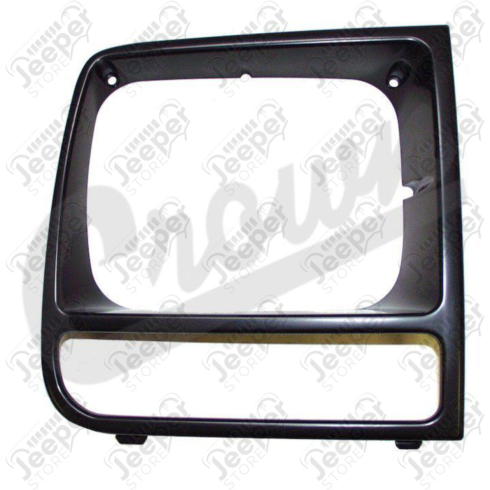 Headlight Bezel (Black-Right)