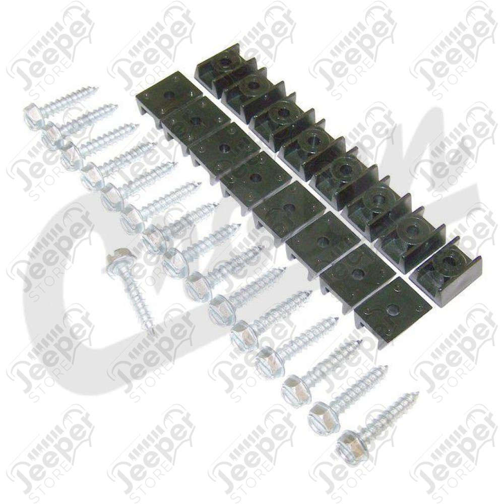 Hardware Kit, YJ Fender Flare (Front)