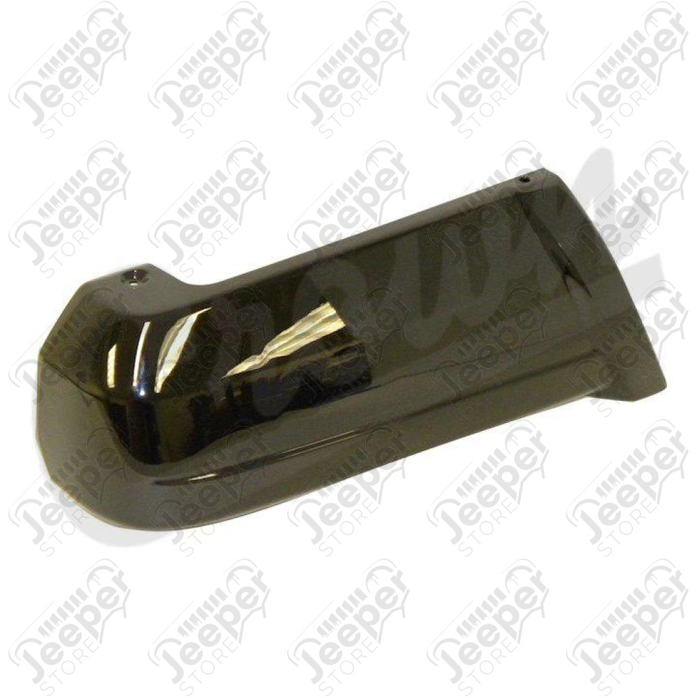 Rear Bumper Cap, Left (Gloss Black)