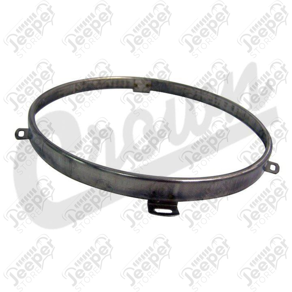 Cerclage diamètre : 7" (fixation) de phare chromé (gauche ou droit) pour Jeep Wrangler JK