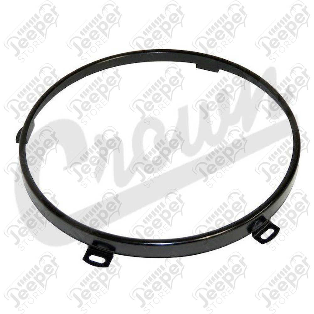 Cerclage (fixation) de phare noir (gauche ou droit) pour Jeep Wrangler JK 68003772BLK